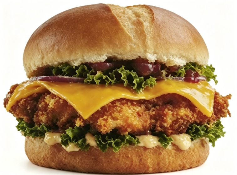 THE BLAZIN BURGER